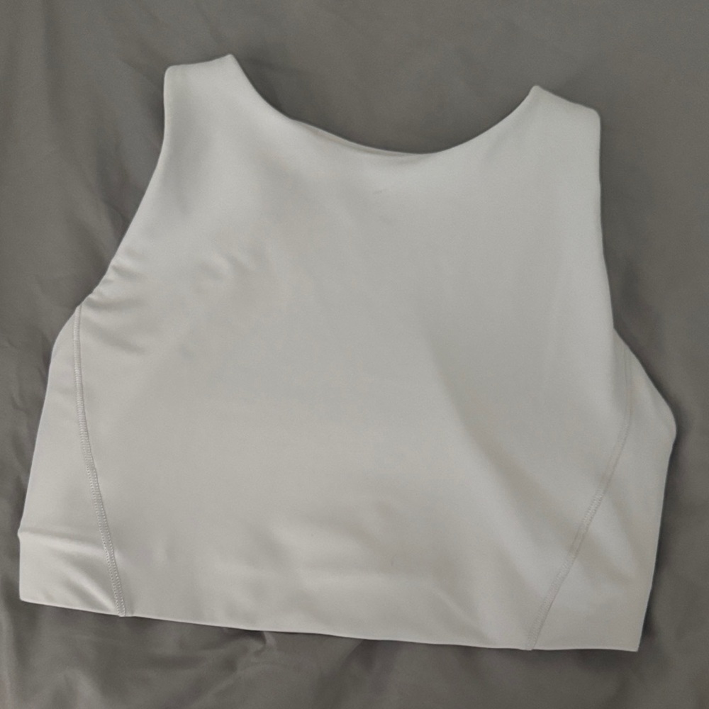 Athleta Light Gray Bra Top